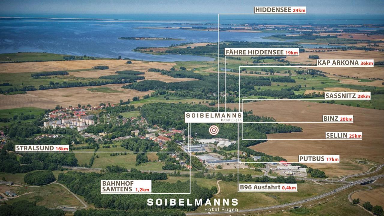 Soibelmanns Hotel Ruegen Samtens Extérieur photo